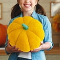 thumbnail image 5 of Votuleazi Fluffy Pumpkin Throw Pillow Doll, Ideal for Snuggling and Comfort, 5 of 7