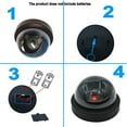thumbnail image 7 of Black Fake Dome Camera Red Flashing LED Light Dummy CCTV  Home Office Fake Surveillance Security, 7 of 7