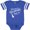 Football Blue and White, variant on Inktastic Someone in Delaware Loves Me Boys or Girls Baby Bodysuit
