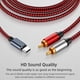 thumbnail image 5 of USB C una 2 RCA Cable de Audio Tipo C Macho una 2 RCA Macho Cable de Audio para Tablet Altavoz Amplificador TV, 1M, 5 of 5
