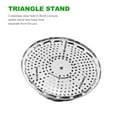 thumbnail image 3 of Homeholiday Stainless Steel Folding Food Steamer Multifunctional Foldable Steaming Rack Vegetable Fruit Basket, 3 of 8