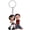 A, variant on Personalized Acrylic Couple Keychain - Valentine's Day Gift for Lovers, Anniversary Wedding Present for Him Her Wifey Hubby