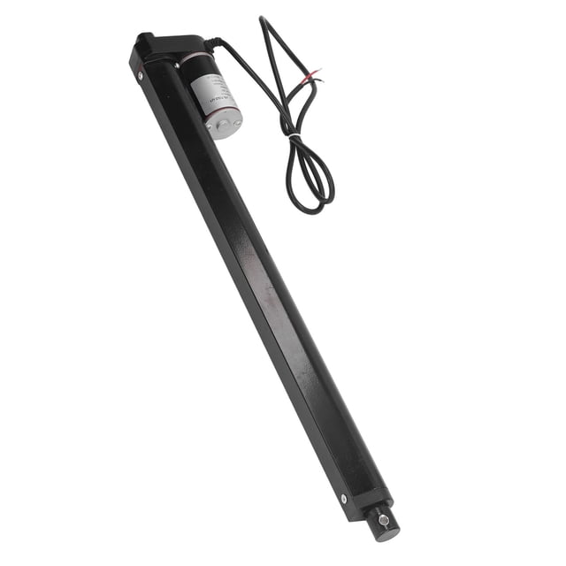 Actuador Lineal Eléctrico ANGGREK Aleación de Aluminio 12VDC Negro