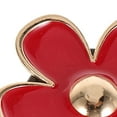 thumbnail image 6 of FRCOLOR 4Pcs Red Metal Car Vent Clips Air Freshener Clips with Flower Design for Vehicles, 6 of 6