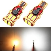 Phinlion 912 921 LED Reverse Backup Light Bulbs RV High Power 4014 24-SMD Chipsets W16W T15 906 Bulb for Back Up Map