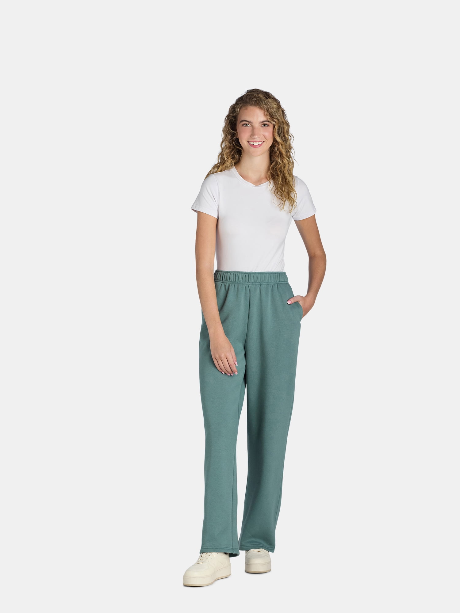 Athletic Works Women's and Women's Plus Pants with Pockets, Sizes XS-4X