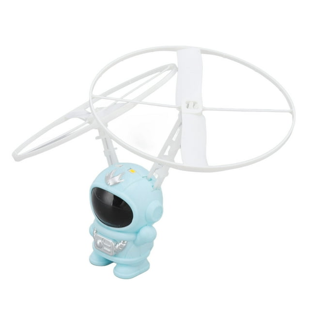 Astronaut Flying Induction, Intelligent Technology Safe Astronaut Flying Toy Plastic Simple Use For Children For Out Side Blue