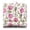 Summer Fl, variant on Cute Cartoon Frog & Mushroom Floor Cushion - Oversized Japanese Zabuton with Flower Plant Print, 9-Point Stitched for Stability