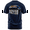NAVY, variant on men's High Roller Lowrider black classic fit front and back print graphic tee shirt