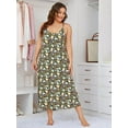 thumbnail image 6 of ebukurty Plus Size Nightgowns for Women Sleeveless Soft Sleepwear, Sizes 1XL-4XL, 6 of 8