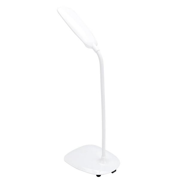 Lampe LED - connexion USB - pliable - blanc - lampe de bureau - lampe de  chevet 
