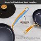 thumbnail image 3 of Juego de utensilios de cocina Nuwave Lux LE 13 piezas Diamond Ceramic Gold, 3 of 4
