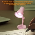 thumbnail image 3 of LED Mini Desk Lamp Student Dormitory Quilt Reading Lamp Dorm Room Eye Protection Folding Reading Lamp Creative Clip Book Lamp, 3 of 7