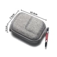 thumbnail image 1 of For DJI Osmo Action 3 4 Accessories Mini Bag Collection Case EVA Portable Travel Storage Waterproof Half Zip + Lock For Dji Grey Full Zip, 1 of 6
