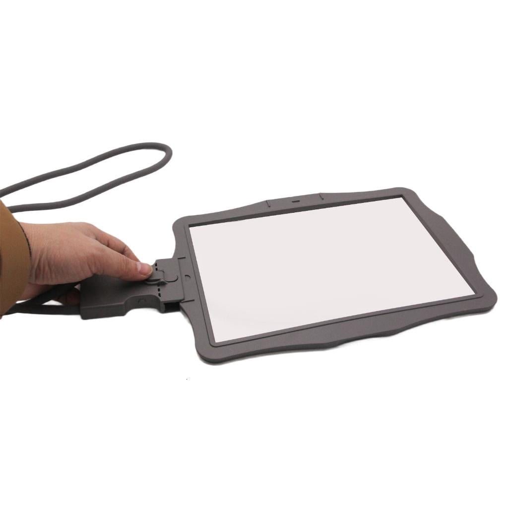 CEORPER Hands frees LED Magnifier with Rechargeable Battery Neck Magnifier ABS for Work