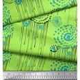 thumbnail image 2 of Soimoi Poly Georgette Fabric Brush Stroke Abstract Printed Fabric 1 Yard 42 Inch Wide, 2 of 3