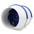 thumbnail image 4 of Soplador de aire de flujo oblicuo de escape de ventilador de conducto de 6 pulgadas 300Pa 2250RPM 530m H(312CFM) 54W AC220V, 4 of 13