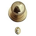 thumbnail image 2 of Dollhouse Miniature Brass Door Knobs with Keyhole, 2 of 3