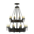 thumbnail image 3 of Meyda Tiffany 154400 Costello 20 Light 48" Wide Taper Candle Style Chandelier - Copper, 3 of 6