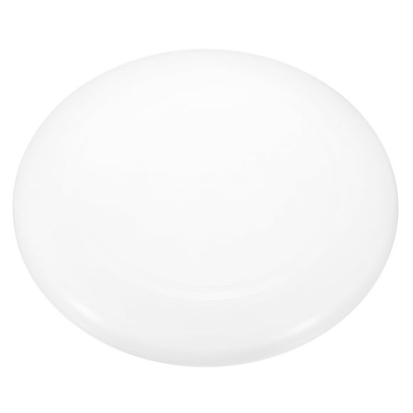 Disque Volant 10,8 Pouces 175 Grammes, Disque de Sport Disque d'Entraînement pour Cour Arrière Pelouse Plage, Blanc