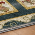 thumbnail image 5 of Addison Rugs Dream Shag Premium Machine Washable Transitional Rooster Panel Midnight Runner Rug, 2'3" x 7'6", 5 of 8