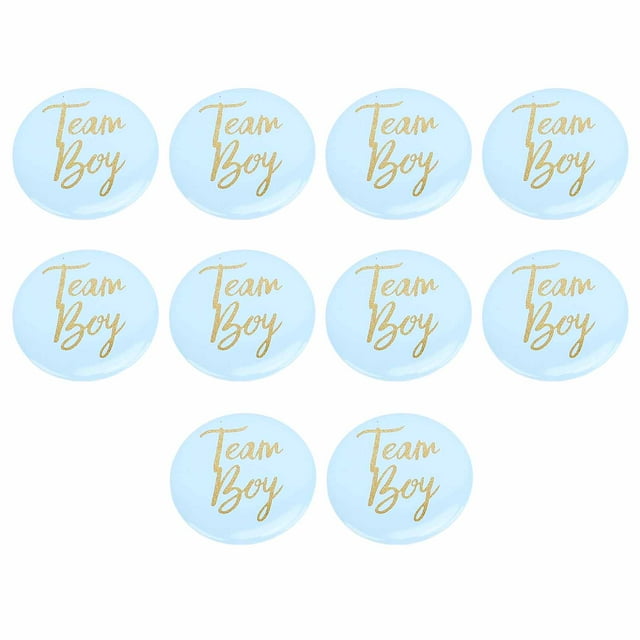 Botones De Revelación De Género Pins 10pcs Suministros De Fiesta De Baby Shower Decoración Con Fácil Diseño De Prensa Para Camisas Y Abrigos