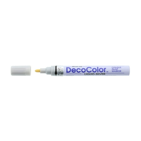 Uchida DecoColor Paint Marker, Broad, Silver