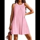 thumbnail image 3 of Vestidos de Verano de Crochet para Mujer, Calados, Rosa, XXL, 3 of 6