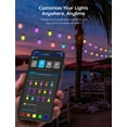 thumbnail image 4 of Govee 48ft light Bulbs String RGBW WiFi+Bluetooth, for Indoor and Outdoor Decoration, 4 of 7