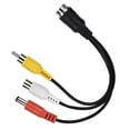 thumbnail image 4 of Cable de extensión para grabadora de vídeo de coche, cabezal de aire macho a AV, macho, hembra, DC, adaptador de Monitor macho, 4 of 5