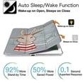 thumbnail image 3 of DuraSafe Cases iPad PRO 11 Inch 2 2020 3 2021 4 2022 [ PRO 11 2nd 3rd 4th ] Smart Slim Auto Sleep/Wake Function with Adjustable Viewing Angle Stand Flip Cover - Wine, 3 of 3