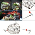 thumbnail image 5 of Useful Fishing Tackle Shrimp Catch Holder Trap Basket Food Feeding Fishing Bait Cage Aquarium Bait Feeder Fishing Lure Trap TYPE1-M, 5 of 8