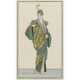 thumbnail image 2 of Anonymous 16x24 Black Ornate Framed Double Matted Museum Art Print Titled: Evening Coat (1914), 2 of 5