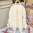 thumbnail image 2 of Angel Backpack Wings Backpack Multi Pastel Color Cutecore Daypack Lightweight Zip Up Casual Backpack with Side Pockets for Teen Women Campus Weekend Trip,Blue, 2 of 6