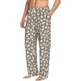 thumbnail image 2 of Xecao Cute Rabbit Men's Straight Lounge Pajama Pants: The Ultimate in Comfortable Sleepwear, 2 of 9