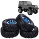 thumbnail image 1 of Rueda sobre orugas RC juguete para niños Neumático RC de alto rendimiento fácil de usar pieza de repuesto para modelo de automóvil ANGGREK Otros, 1 of 8