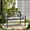 Black + Metal, variant on Folding Chaise Lounge Chairs for Poolside Relaxation, 2 Piece Outdoor Sun Tanning Chair Set with 5-Level Reclining Back, Steel Frame for Beach Patio Yard, Beige