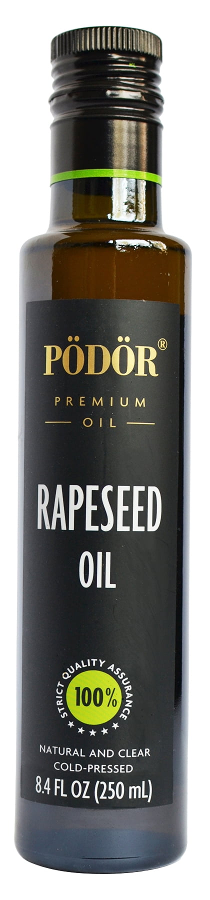 PÖDÖR Premium Rapeseed Oil - 8.4 fl. Oz. - Cold-Pressed, 100% Natural ...