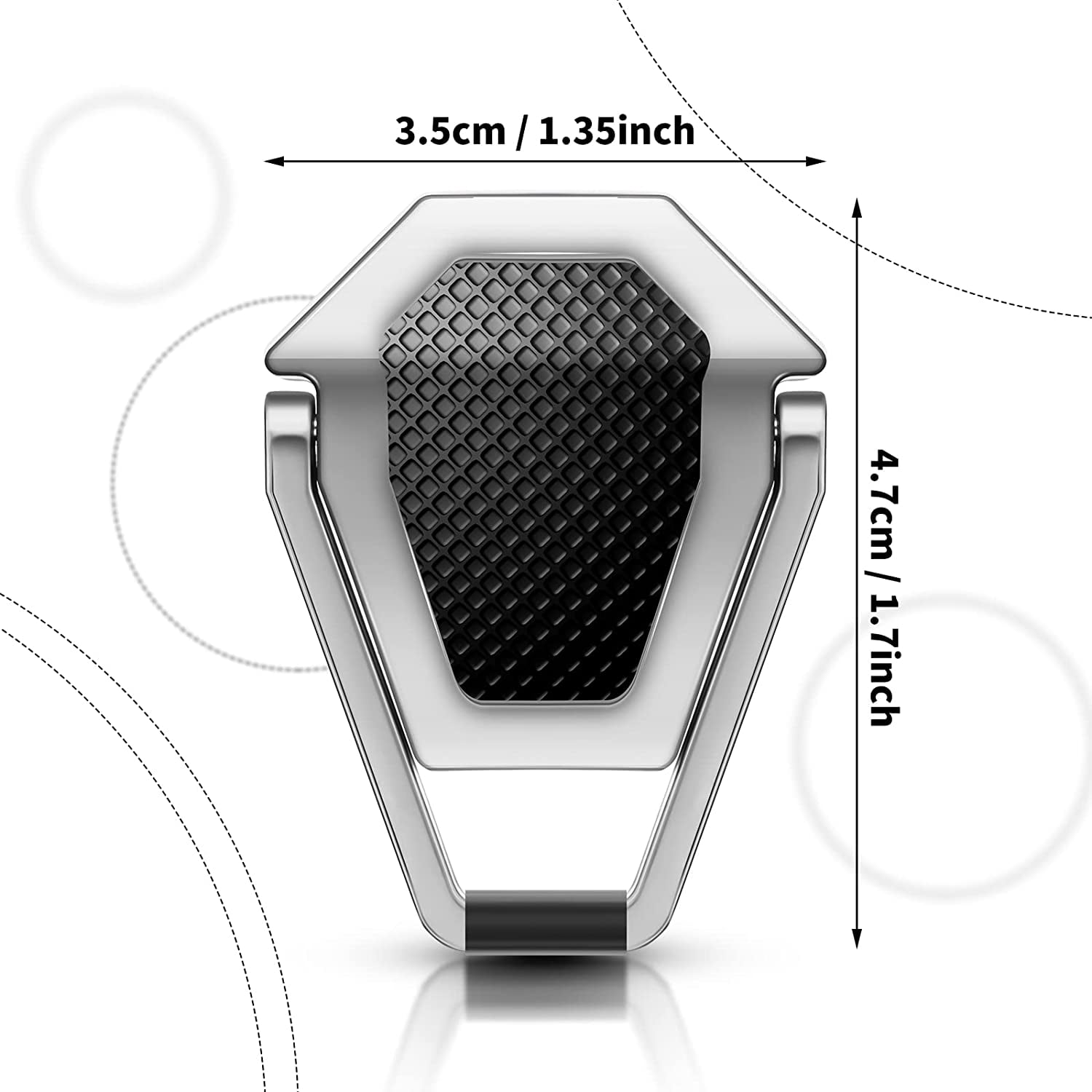 4 Pieces Portable Keyboard Laptop Stand Mini Aluminum Riser Foldable Cooling Kickstand Adjustable Lightweight Lifter for Desk Computer Laptops Notebooks 12-17 Inch(Silver)