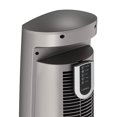 thumbnail image 3 of Lasko 43" Wind Curve Nighttime Setting Tower Fan with Remote Control, Silverwood, 3 of 9