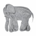 thumbnail image 1 of Elefante de peluche sin relleno, juguete de peluche de algodón PP, suave, almohada para dormir para bebés, juguetes para niños, 1 of 4
