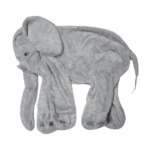 Elefante de peluche sin relleno, juguete de peluche de algodón PP, suave, almohada para dormir para bebés, juguetes para niños