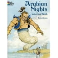 thumbnail image 2 of Arabian Nights Coloring Book Paperback, 2 of 2