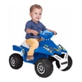 thumbnail image 4 of Cuatrimoto Eléctrica Feber Famosa Quad Racy Azul con Negro 6 Volts, 4 of 4
