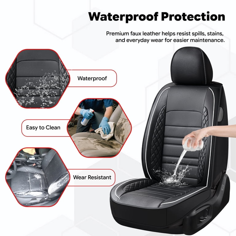 Fit for Infiniti M45 2004 Seat Covers Premium Leather Scratch Resistant ...