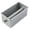 Silver1, variant on Square Bread Loaf Pan with Center Tube 7.09x3.54 Inch Aluminium Alloy Non Stick Cake Bread Baking Pan Dishwasher Safe