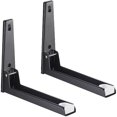 thumbnail image 1 of 2 Pieces Stainless Steel Microwave Stands, Microwave Stand With Extendable Arm, Microwave Shelf Wall Mount, For Kitchen, 1 of 3