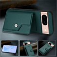 thumbnail image 3 of FOXDOCK Case for Google PIXEL 8A RFID-Blocking Card Holder - Stylish Button Closure Design, 3 of 4