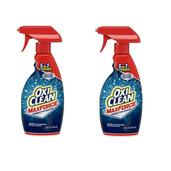 Oxiclean Max Force Laundry Stain Remover Spray 12 Oz (Pack Of 2)