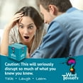 thumbnail image 3 of ? Word Teasers Conceptos erróneos para iniciar conversaciones - Divertidas tarjetas de trivia para niños y adultos - Juego de conceptos erróneos para la noche de juegos - Tarjetas de trivia familiares, 3 of 5